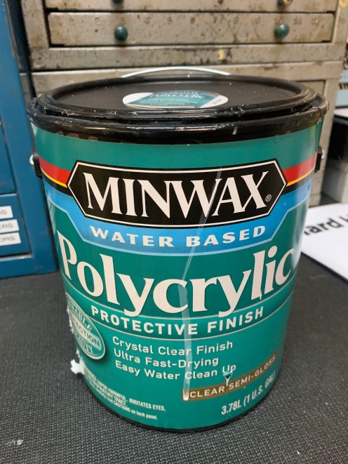 Miniwax Polycrylic Finish